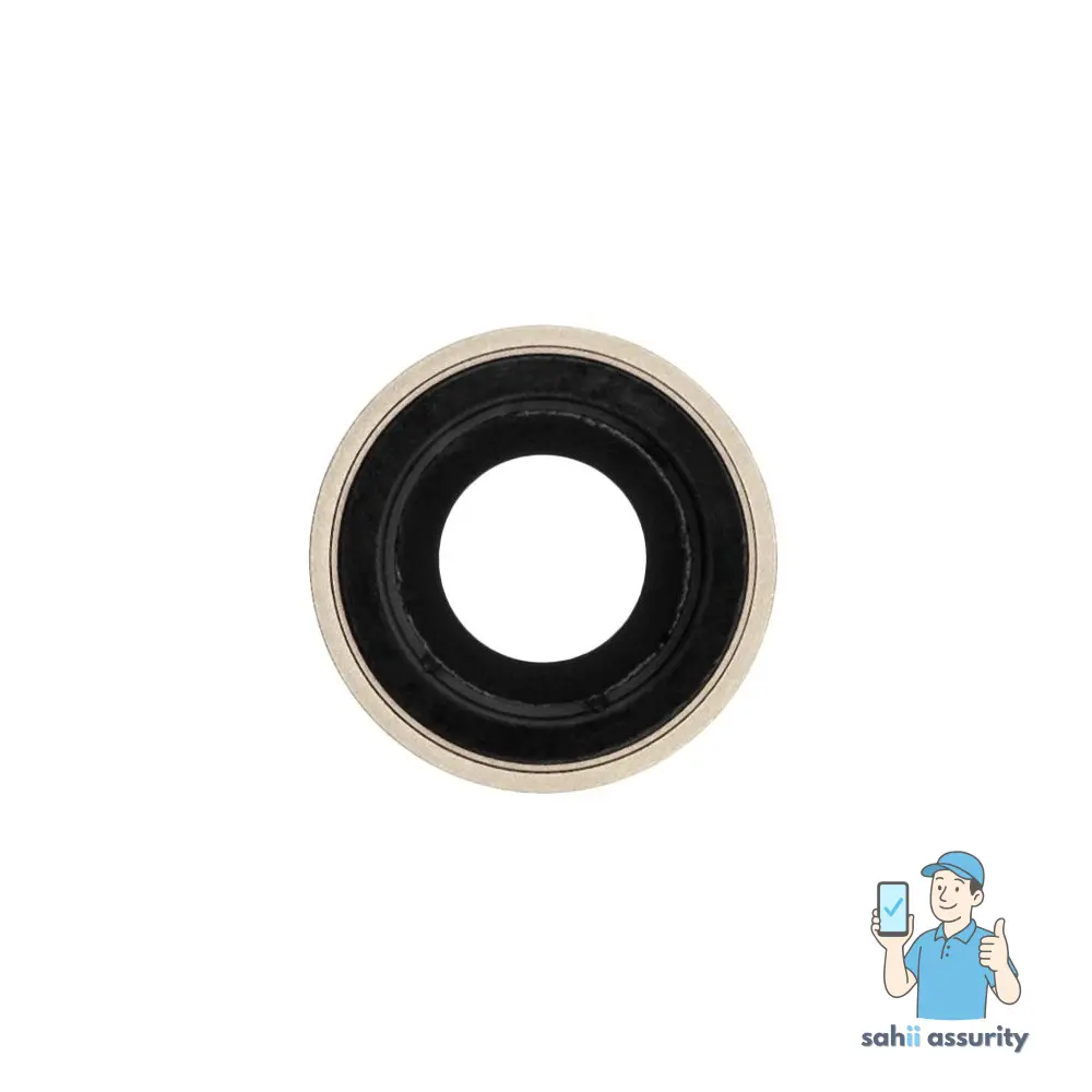 Camera Lens Glass with Frame for Apple iPhone XR Yellow thumbnail